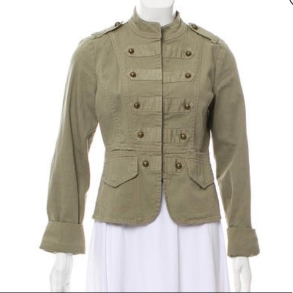 DKNY JEANS Jackets & Blazers - DKNY JEANS Military Olive Green Jacket